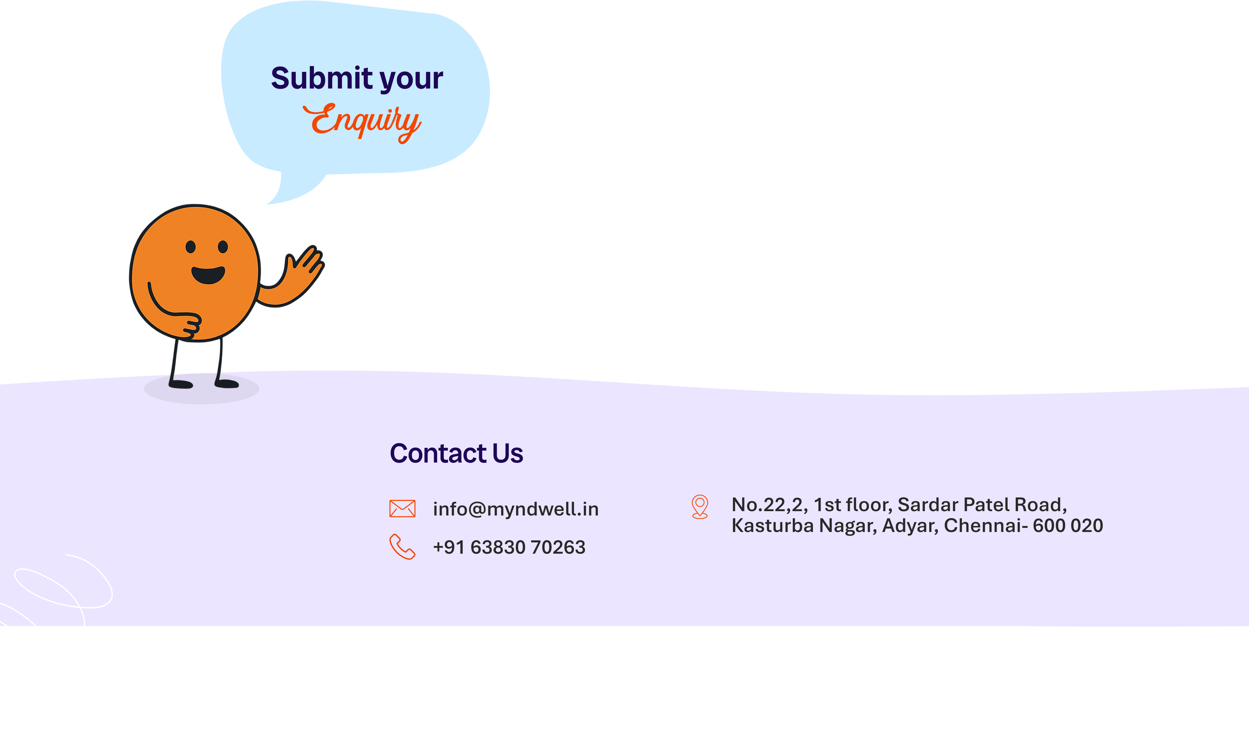 Decorative wave background